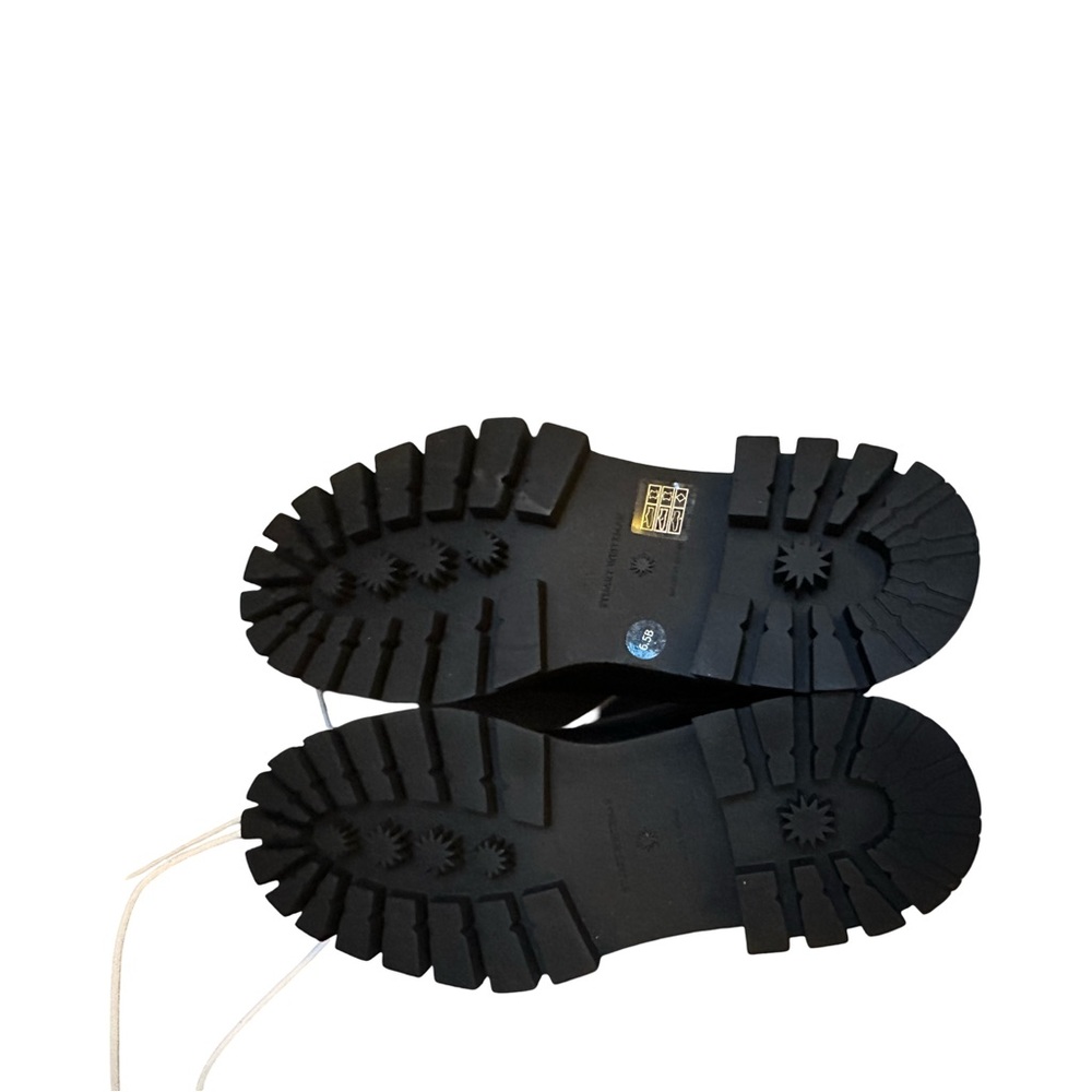 Stuart Weitzman Black Maverick Bedford Moto Boots - Picture 5 of 5